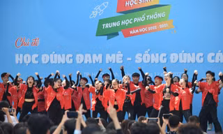 TP.HCM: Cùng teen trường Nguyễn Thượng Hiền tưng bừng tổ chức Ngày hội học sinh THPT