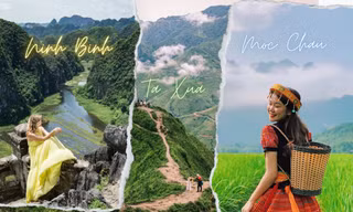 Loạt địa điểm du lịch gần Hà Nội: Rẻ còn đẹp, không ngại giá vé máy bay "trên trời"