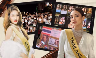 Cuộc đua bình chọn giữa fan Việt và fan Thái tại Miss Grand: Thiên Ân sẽ đánh bại Engfa?