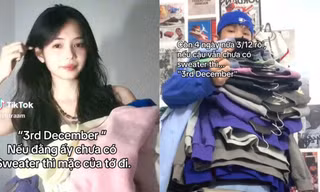 Giải mã trend "Chiến dịch chống ế": Vì sao hội độc thân tặng crush áo sweater vào ngày 3/12?
