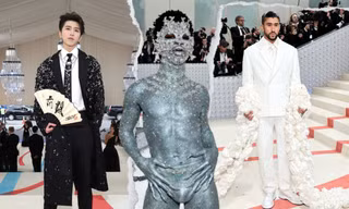 Sao nam trên thảm đỏ Met Gala 2023: Muôn kiểu "chặt chém"!