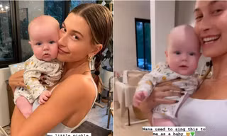 Thực hư bức ảnh con trai của Justin Bieber và Hailey Bieber lần đầu lộ diện