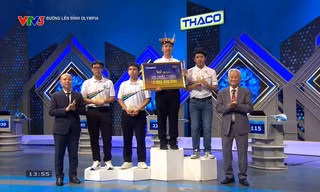 Nam sinh Tiền Giang lội ngược dòng giành vé vào Quý 2 Đường Lên Đỉnh Olympia