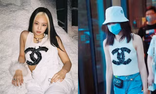 “Nữ thần Kim Ưng 2020” Tống Thiến đụng hàng Chanel với Jennie: Bất phân thắng bại!