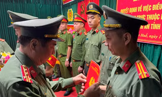 Bộ Công an điều động 10 cán bộ về các xã biên giới Thừa Thiên - Huế