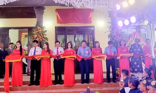Khánh thành đền thờ Thái phó Nguyễn Ư Dĩ 