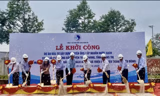 Hơn 40.000 người dân ở Quảng Trị được dùng nước sạch