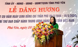 Dâng hương kỷ niệm 120 năm Ngày sinh đồng chí Trần Phú - Tổng Bí thư đầu tiên của Đảng 