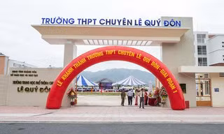 Trường THPT chuyên Lê Quý Đôn. Ảnh T.L