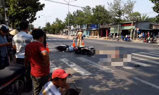 Người đàn ông bị xe khách chở chuyên gia nước ngoài cán tử vong