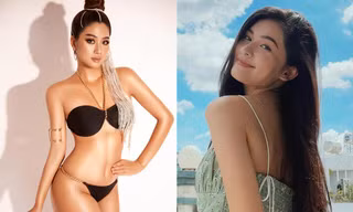 Hotgirl hàng không Vân Ly nóng bỏng với bikini, Á hậu Thuỳ Dung khoe vai trần đón tuổi mới