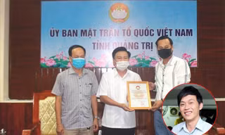 Netizen tranh cãi khi đại diện nghệ sĩ Hoài Linh trao 1 tỷ đồng ủng hộ người dân Quảng Trị