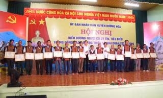 Quảng Trị biểu dương người có uy tín trong đồng bào dân tộc thiểu số