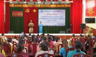 Khánh Hòa: Giao lưu sáng kiến truyền thông về bình đẳng giới