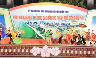 Tưng bừng ngày hội văn hóa, thể thao các dân tộc TP Điện Biên Phủ