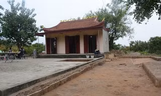 Tổng thể khu vực khai quật. Ảnh: Báo văn hóa