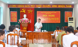 Tuyên Quang đẩy nhanh tiến độ triển khai chương trình MTQG 1719