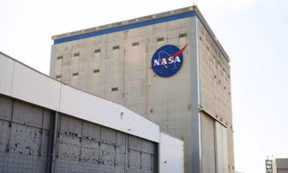 Phía ngoài của Cơ sở lắp ráp Michoud của NASA. Ảnh: Reuters