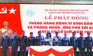 Ký cam kết triển khai thực hiện công tác bình đẳng giới