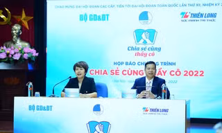 Vinh danh các thầy, cô giáo giảng dạy trong các cấp giáo dục phổ thông