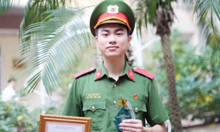 Thủ khoa tổ hợp C03 Hưng Yên và hành trình một năm ‘làm lại’ để khoác lên mình bộ quân phục Công an