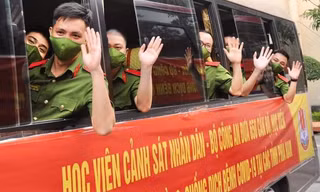 650 cán bộ, học viên của Học viện Cảnh sát Nhân dân sẽ được tăng cường cho tỉnh Bình Dương và Long An.