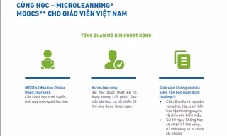 Công cụ giúp giáo viên Việt ‘giàu vốn giảng dạy’