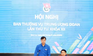 Khai mạc Hội nghị Ban Thường vụ T.Ư Đoàn lần thứ 4