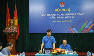 Khai mạc Hội nghị Ban Thường vụ T.Ư Đoàn