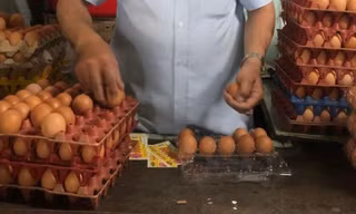 Trứng tăng giá cao gần gấp đôi
