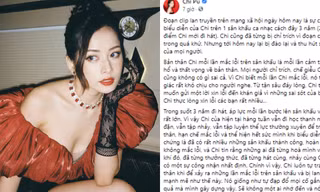 Viết tâm thư dài khi clip hát live phô bị “đào lại”, Chi Pu càng bị phản ứng trái chiều