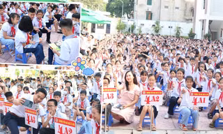 "Buổi học" An toàn trên không gian mạng ngập tiếng cười của tween Tiểu học Ngô Sĩ Liên 