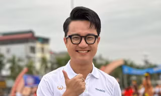 MC Sơn Lâm - người "tạo nhiệt" điểm cầu Thanh Hóa cho tân Quán quân Olympia 23