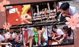 Tiết học siêu cool: Tween trường THCS Nguyễn Du khám phá phố cổ, nặn tò he