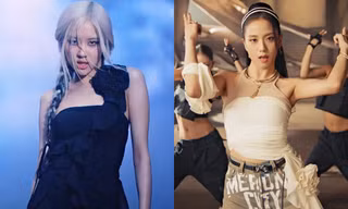 Jisoo, Rosé (BLACKPINK) diện đồ thương hiệu Việt trong "Pink Venom", cắt váy thành áo cực chất