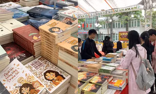 Hội sách dọn kho cuối năm: Chỉ 49K "vét sạch sành sanh", còn được xem Tarot miễn phí