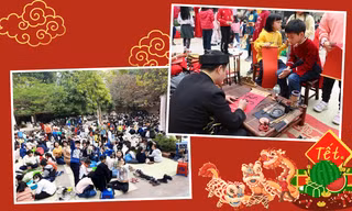 Hà Nội: Tween Tiểu học Nam Thành Công dự Hội chợ Xuân, vừa sắm Tết vừa làm từ thiện