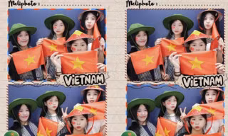 Photobooth có khung hình ý nghĩa dịp Đại lễ 30/4: Phụ kiện đầy đủ, chỉ cần bấm máy