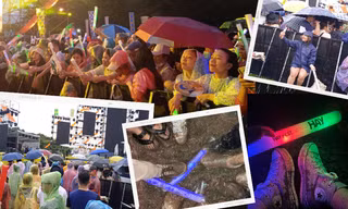 Cách nhận biết "dân chơi không sợ mưa rơi": Đi fest không ngại dầm mưa, khoe giày lấm bẩn