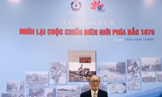 Tác giả Trần Mạnh Thường ra mắt cuốn sách “Nhìn lại cuộc chiến biên giới phía Bắc 1979”