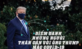 Những người thân cận với Tổng thống Trump mắc COVID-19