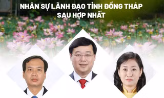 Chân dung Bí thư, Chủ tịch tỉnh Đồng Tháp sau hợp nhất 
