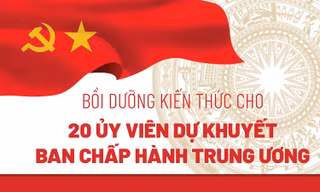 20 Ủy viên dự khuyết Trung ương Đảng dự lớp bồi dưỡng, cập nhật kiến thức