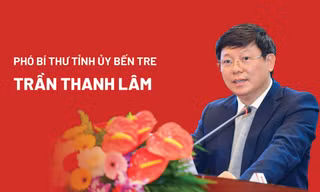 Chân dung tân Phó Bí thư Tỉnh ủy Bến Tre Trần Thanh Lâm