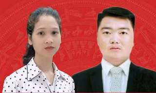 Chân dung hai đại biểu Quốc hội dân tộc Lự và Brâu