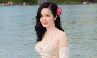 Giáng My mặc áo tắm lưới khoe dáng nuột nà đáng ngưỡng mộ ở tuổi 49