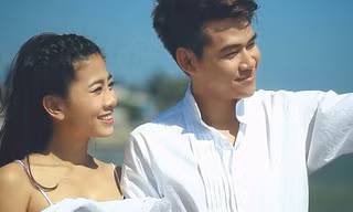 Phùng Ngọc Huy và Mai Phương thời còn bên nhau. 