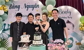 Bằng Kiều xuất hiện bên bạn gái mới và con trai thứ 4 