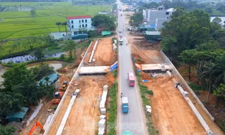 Dự án cải tạo, nâng cấp Quốc lộ 6 đoạn Ba La - Xuân Mai (Hà Nội) giải ngân vốn 0 đồng năm 2024. Ảnh: Hoàng Mạnh Thắng