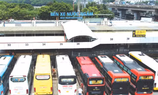 Bến xe Nước Ngầm sẵn sàng phục vụ tết 